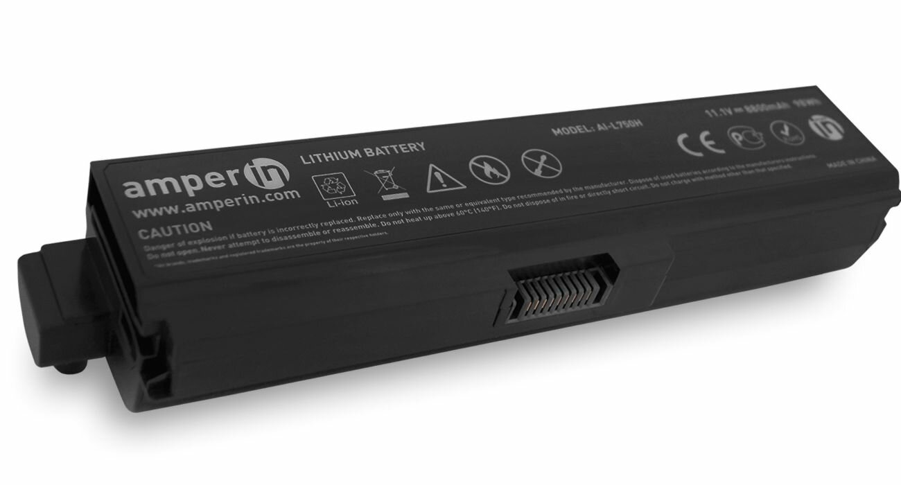 Аккумулятор усиленный Amperin для Toshiba PA3817U-1BAS 11.1V (8800mAh)