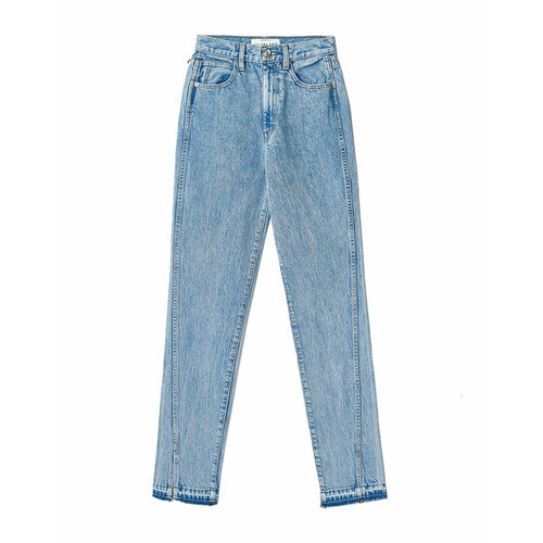 Джинсы Slvrlake Sierra, размер 25, голубой джинсы широкие slvrlake mica размер 25 синий