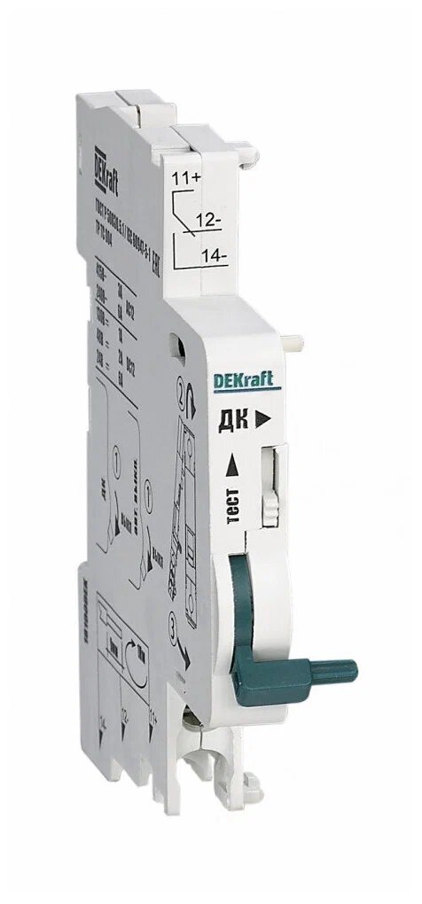 Блок вспомогательных контактов DEKraft 18100DEK
