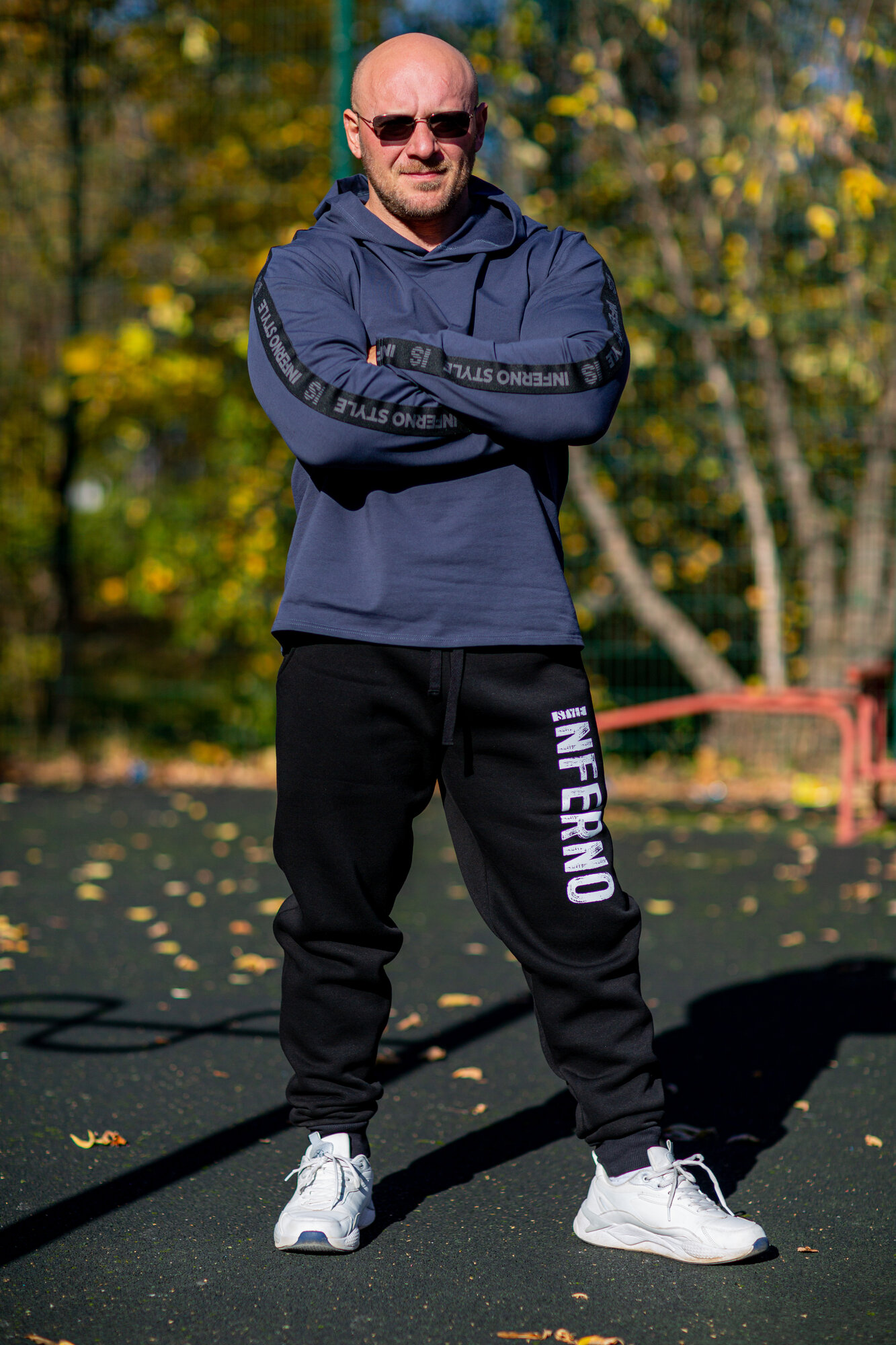 Лонгслив Inferno Style, размер M, , темно-серый — фото 1