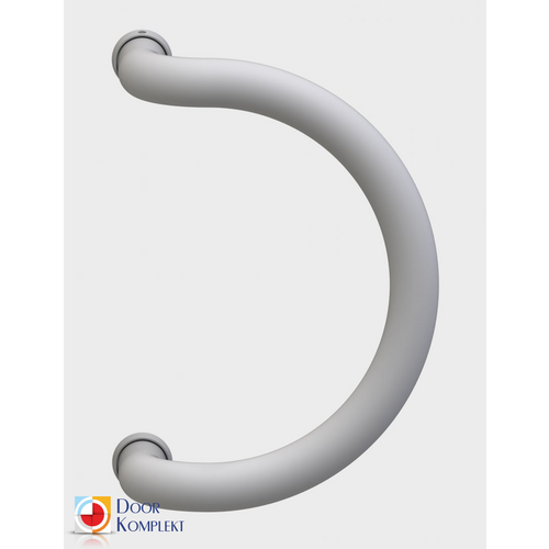 Ручка РД-03.250 дверная полукруглая FURAL RAL 9006