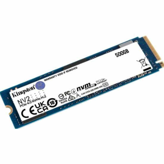 SSD диск Kingston M.2 NV2 500Gb PCIe Gen4x4 SNV2S/500G
