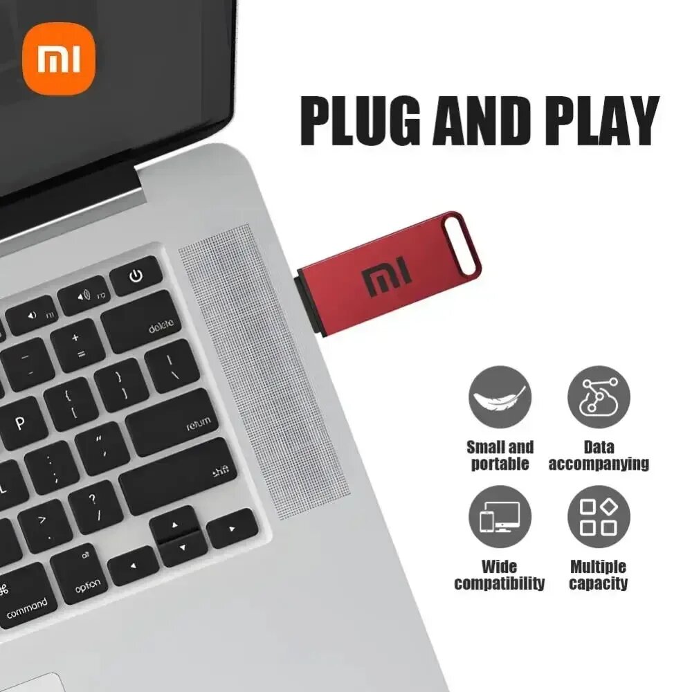 MIJIA 16 ТБ USB 3.2 флэш-накопитель, Only Adapter — фото 1