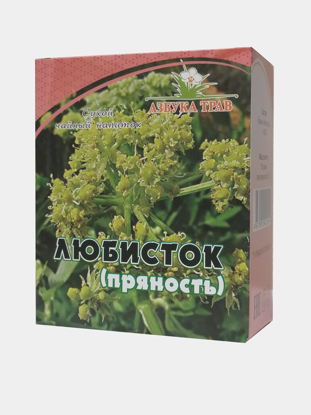 Любисток корень 30 грамм Азбука трав лат Levisticum производство Алтай