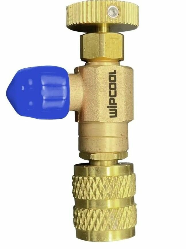 Wipcool MCV-3 1/4-1/4 запорный вентиль-переходник, штуцер 1/4" SAE