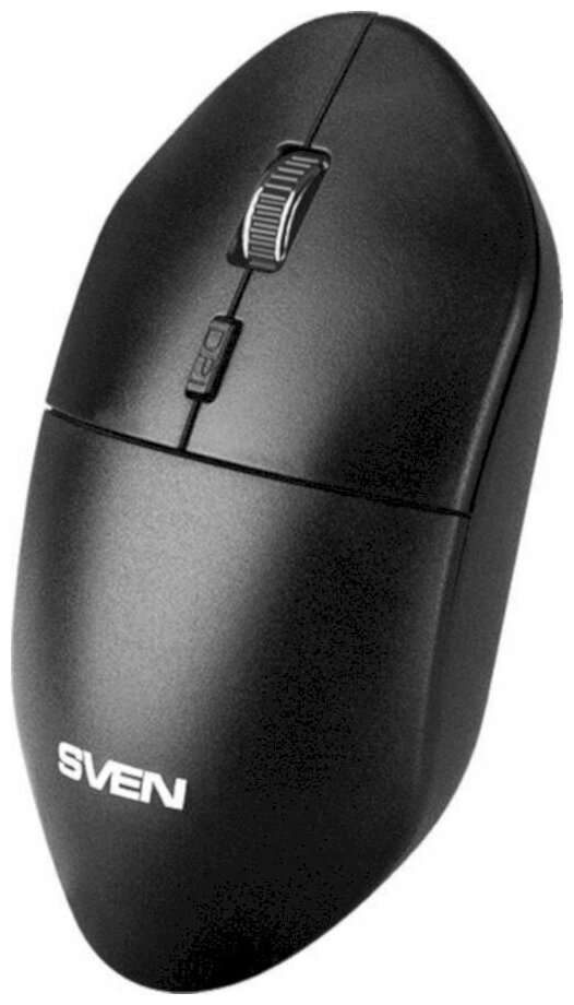 Беспроводная мышь RX-515SW чёрная 24 GHz 31кн бесш кн 800-1600DPI блист