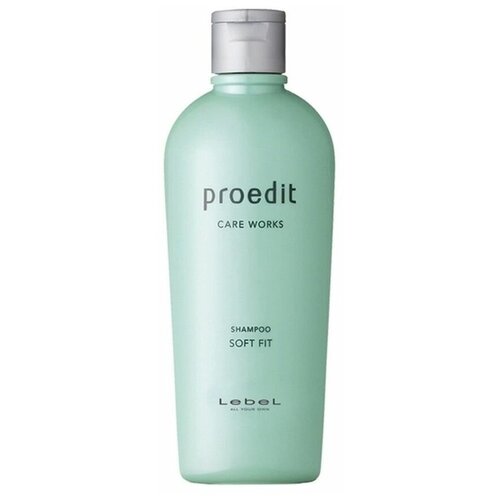 Увлажняющий шампунь для жестких волос. Lebel Proedit Home Charge Shampoo Soft Fit 300 мл.