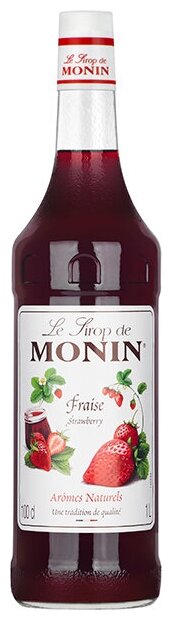 Сироп Monin Strawberry (Клубника) 2x1л - фотография № 1