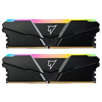 Модуль памяти DDR 4 DIMM 16Gb (8Gbx2) PC21300, 2666Mhz, Netac Shadow NTSRD4P26DP-16E, RGB, C19 Grey, с радиатором