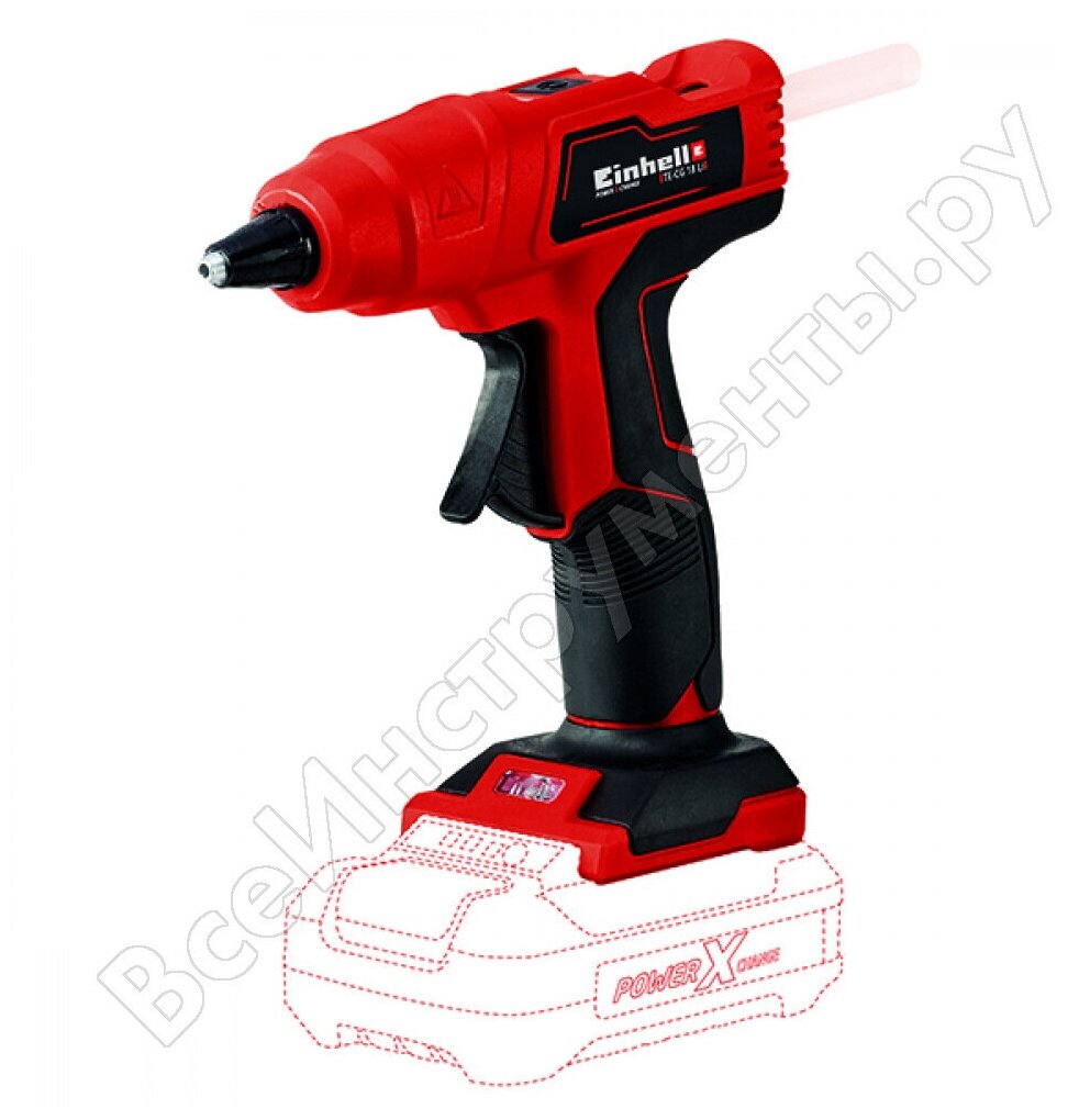 Einhell Пистолет клеевой18/18 Li - Solo 4522200