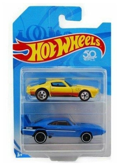 Набор машинок Mattel Hot Wheels упаковка из 2-х штук