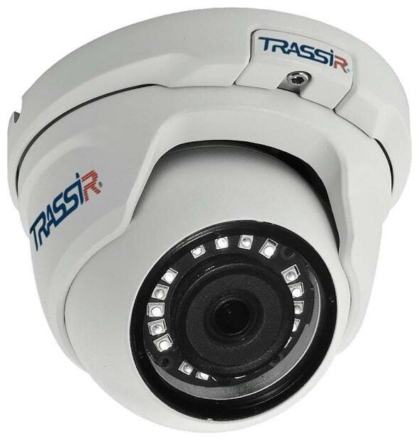 Видеокамера IP Trassir TR-D2S5 2.8-2.8мм цветная корп: белый