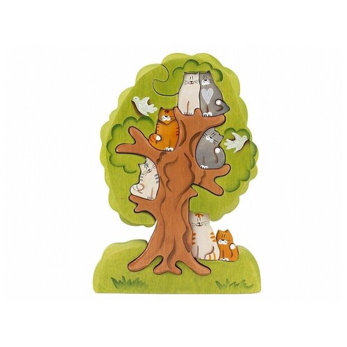 Деревянная игрушка пазл 