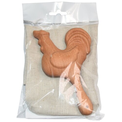 Деревянная погремушка-грызунок 