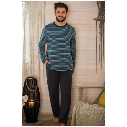 фото Key mns 351 b21 пижама мужская со штанами m мультиколор