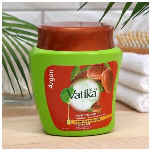 маска для волос evoluderm urishing hair mask argan oil Маска для волос Dabur Vatika Argan мягкое увлажнение, 500 г