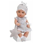 S+S Toys Пупс Like in Life (звук) в шапочке, платье, носочках 9343/200476331 с 3 лет - изображение