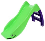 Горка "Дельфин", цвет зелёно-фиолетовый