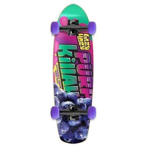 Круизер Footwork Purp Killah Cruiser Complete 27.25, 27.25x7.75, зеленый/розовый/фиолетовый