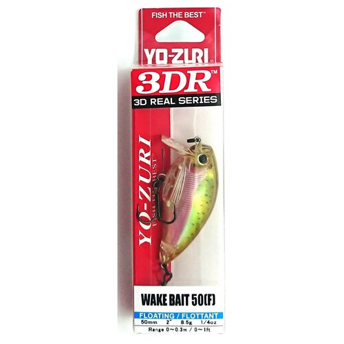 Воблер Yo-Zuri R1313-RRT 3DR WAKE BAIT 50F