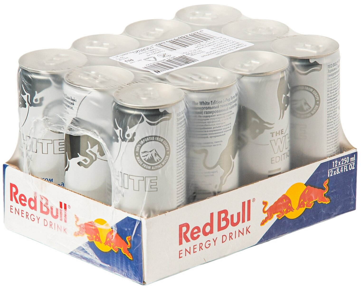 Напиток Энергетический Red Bull кокос с ягодами 0.355л х 24 шт - фотография № 5