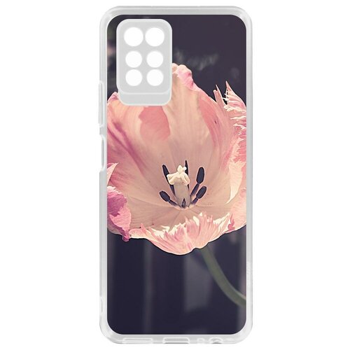 Силиконовый чехол / накладка / бампер Тюльпан для INFINIX Note 10 Pro