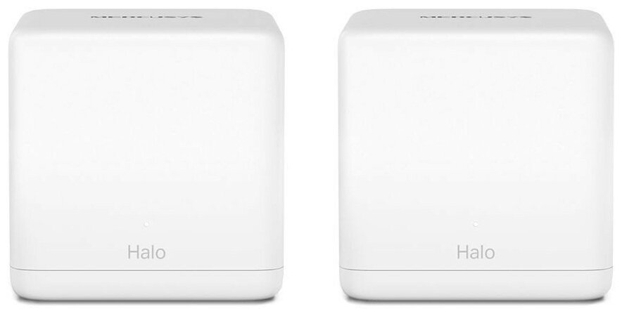 Бесшовный Mesh роутер Mercusys Halo H30G(2-pack) AC1300 10/100/1000BASE-TX белый (упак:2шт)