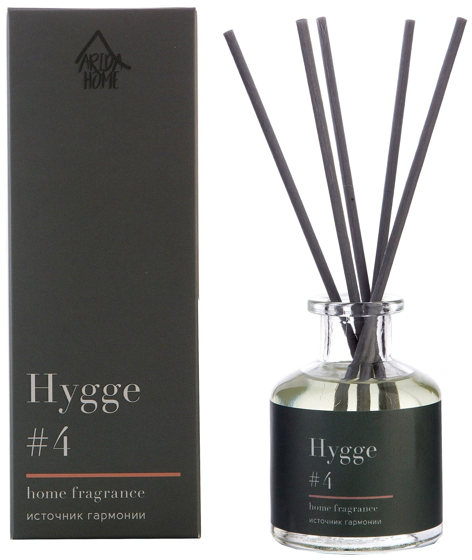 Аромадиффузор с палочками Hygge #4 Источник гармонии 50 мл АР 100-010 , 1 шт.