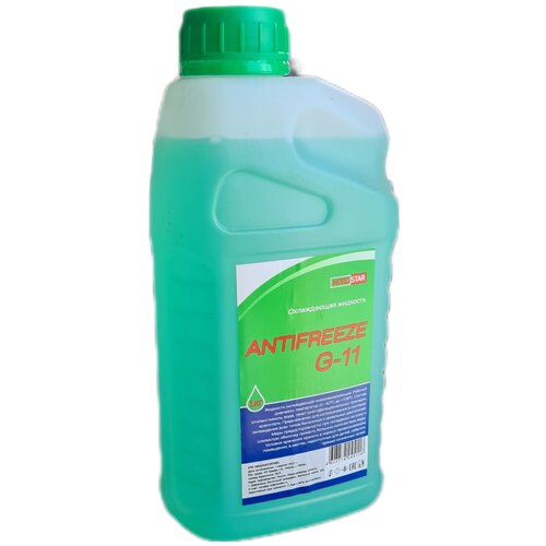 Антифриз, NordStar ANTIFREEZE G-11, 3 кг, зелёный