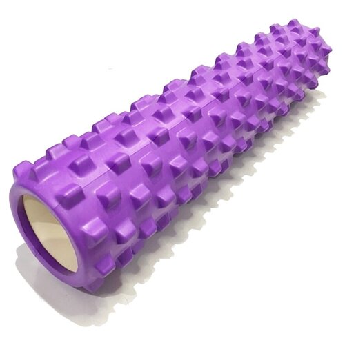 Ролик массажный для йоги Coneli Yoga 61 61x14 см фиолетовый ролик массажный для йоги цвет фиолетовый