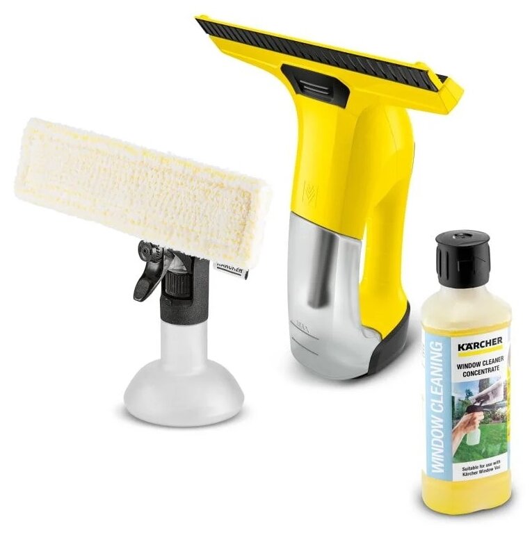 Ручной стеклоочиститель KARCHER WV 6 Plus + RM503 Concentrate