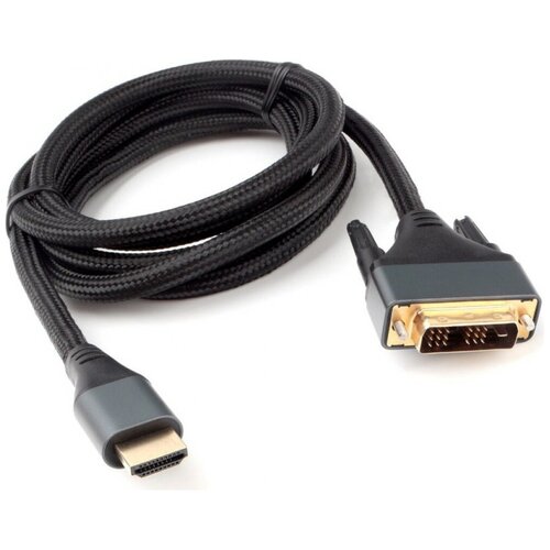 Аксессуар Gembird Cablexpert HDMI - DVI Single Link 19M/19M 4K 1.8m CC-HDMI-DVI-4K-6 аксессуар gembird cablexpert hdmi dvi 19m 19m 10m single link black cc hdmi dvi 10mc