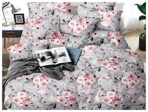 Фото Комплект постельного белья, 1561, 2х-спальный, полисатин, наволочка 70х70-2шт