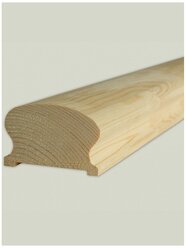 Перила деревянные под 50 балясину для поручней и перил / 1000х42х65