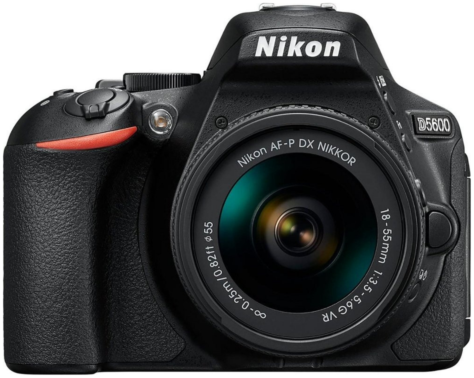 Фотоаппарат Nikon D5500 Kit AF-P DX 18-55mm F/3.5-5.6G VR, черный