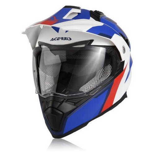 MOTO ACC 0022310.034.064 Шлем Acerbis FLIP FS-606 White/Blue/Red, 1шт