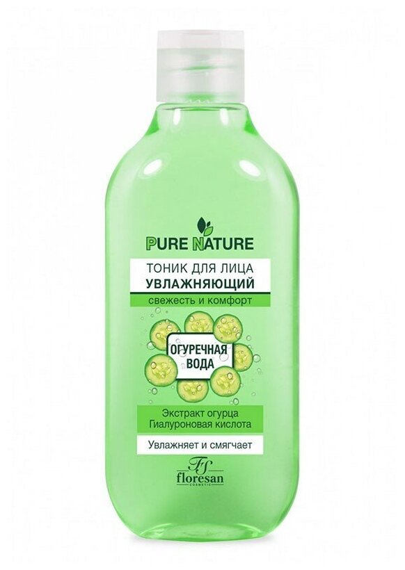 Тоник для лица увлажняющий Pure Nature Флоресан 300 мл