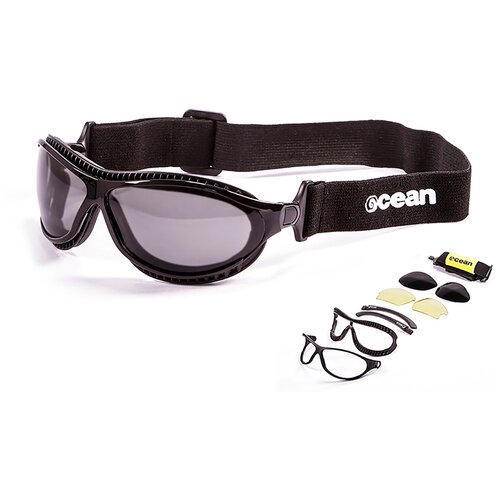 Солнцезащитные очки OCEAN OCEAN Tierra de fuego Black / Grey Polarized lenses, черный