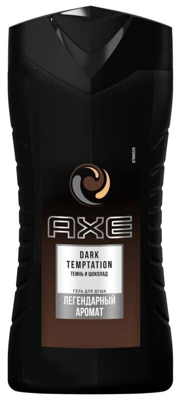 Гель для душа Axe Dark Temptation, 250м