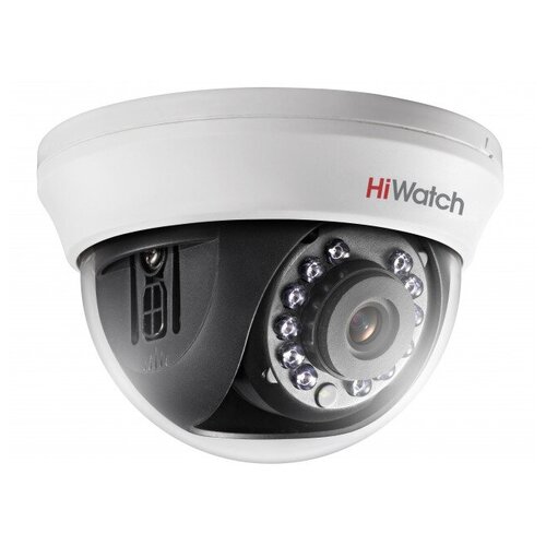 Купольная HD-TVI камера видеонаблюдения HiWatch DS-T591C 6 mm 469000₽