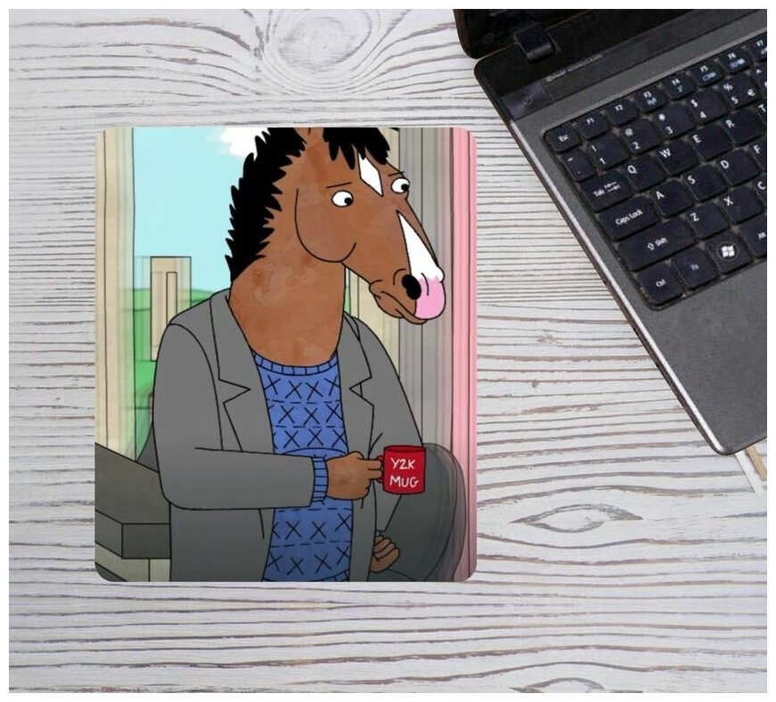 Коврик для мыши Конь БоДжек BoJack Horseman №14