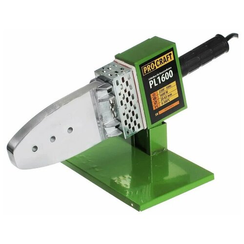 Паяльник для пластиковых труб Procraft PL1600 6 насадок 187100₽