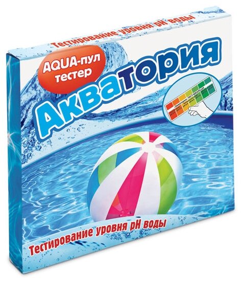 Жидкость для бассейна Ваше хозяйство Акватория AQUA-пул-тестер, 0.01 л