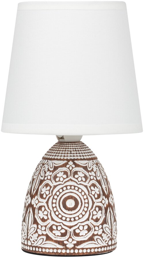 Лампа декоративная Rivoli Debora D7045-501, E14, 40 Вт, белый