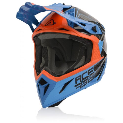 Шлем Acerbis STEEL CARBON Orange/Blue XS