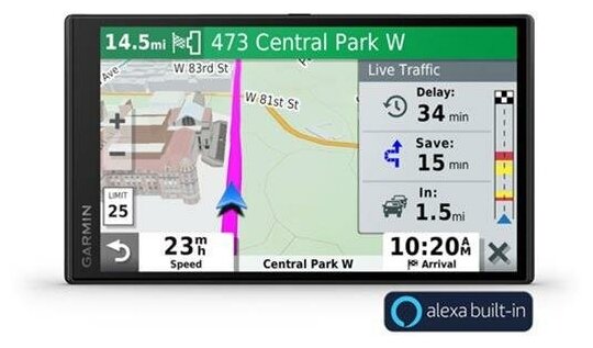 Навигатор Garmin DriveSmart 65 GPS with Amazon Alexa 010-02153-00