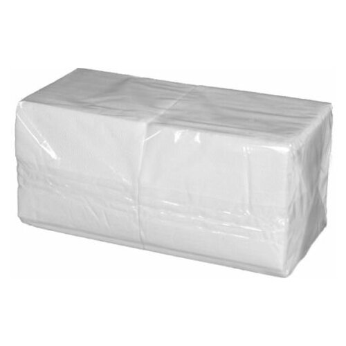 PLUSHE PROF салфетки Maxi 24*24см. 400 листов, 1 слой, белый. 4 шт. в упаковке.