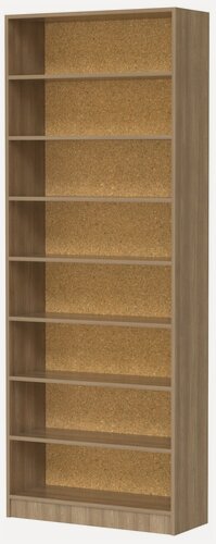 Изображение товара Стеллаж открытый 2/3 Шимо тёмный