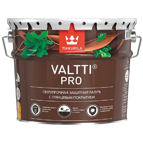 Tikkurila антисептик Valtti Pro, 8.5 кг, 9 л, бесцветный