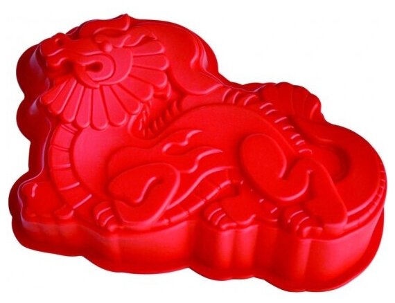 Форма для выпечки Regent Inox Silicone "Дракон", 27x18x5 см